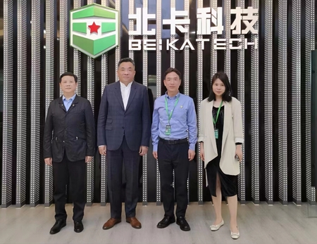 柯志华主任赴北卡科技公司北京总部调研
(2022年4月20日)